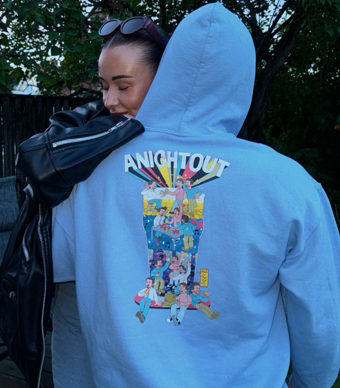 "ANIGHTOUT" HOODIE